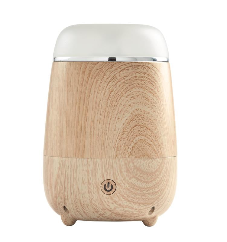 Better Homes&Gardens BHG Humidifier, 0.25Gal, Diffuser, Ultrasonic, Filter Free, Woodgrain Finish