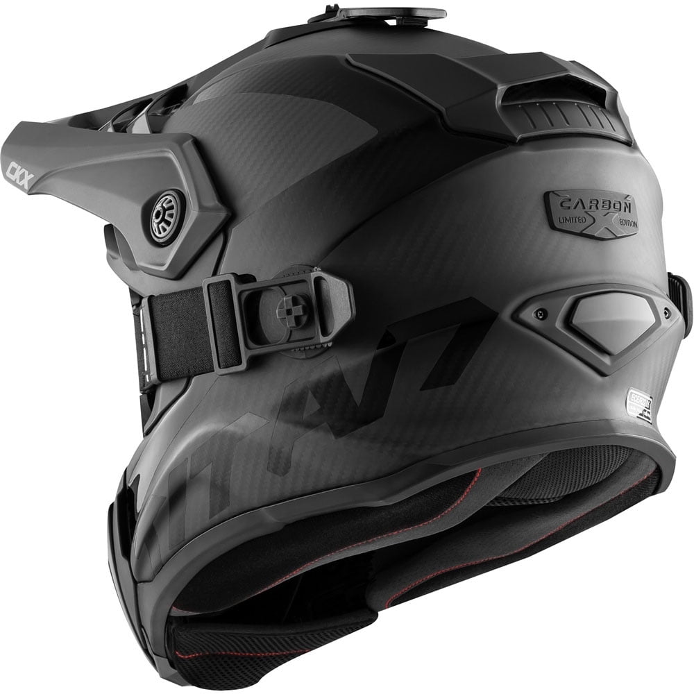 CKX Titan Air Flow Carbon Full Face Snowmobile Helmet Matte Black 509903