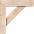 thumbnail image 3 of Ekena Millwork 5 1/2"W x 20"D x 20"H Traditional Block Smooth Bracket w/ Offset Brace, Douglas Fir, 3 of 25