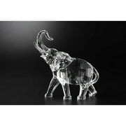 Icy Giftware Medium Elephant Christmas Figurine Decoration - 7"