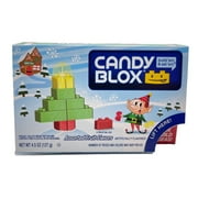 Candy Blox Building Blocks Candy Christmas Stocking Stuffer Box, 4.5 Ounce Box