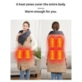 thumbnail image 4 of Smart Electric Blanket Winter Multifunctional Electric Heating Blanket Wearable Shawl ,Easy to Use, 4 of 6