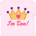 thumbnail image 4 of Inktastic Princess Crown 2nd Birthday I'm Two Girls Toddler T-Shirt, 4 of 5