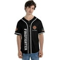 thumbnail image 5 of Personalized Firefighter Baseball Jersey, Thin Red Line Fire Man Gift, Firefighter Shirts 3D, Firefighter Gift Men Women (S), 5 of 6