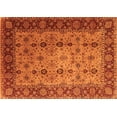 thumbnail image 1 of Ahgly Company Indoor Rectangle Oriental Orange Traditional Area Rugs, 3' x 5', 1 of 4