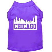 Pet Dog Cat Shirt Screen Printed, "Chicago Skyline"
