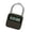 silver black, variant on Metal Security Timer Lock Waterproof USB Rechargeable Temporary Timer Padlock with LCD Display Enduring