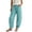 a-208Mint Green49, variant on Womens Solid Color Barrel Pants With Drawstring Elastic High Waist Pockets For Casual Daily Wear Beach Vacations Summer Loungewear Mint Green