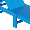 thumbnail image 3 of Modern Poly Reclining Chaise Lounge With Wheels, Pacific Blue, 3 of 12