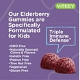 thumbnail image 7 of VITEEY Kids Elderberry Gummies with Vitamin C & Vitamin D3, Immune Support, Berry Flavor, 120 Ct, 7 of 7