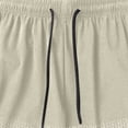 thumbnail image 7 of Dagegui Men's Quick Dry Athletic Shorts Lightweight Summer Workout Gym Shorts Drawstring Elastic Waist Short Pants with Zipper Pocket Khaki XL, 7 of 7