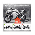 thumbnail image 3 of Caballete Moto Universal Parador Moto Trasero Lab.G Negro, 3 of 5