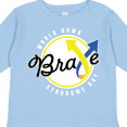 thumbnail image 4 of Inktastic World Down Syndrome Day Brave Boys or Girls Long Sleeve Toddler T-Shirt, 4 of 5
