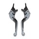 thumbnail image 4 of 2 piezas palancas de freno izquierda derecha de motocicleta accesorios de modificación de motocicleta Pit Dirt Motocross piezas de repuesto para YAMAHA NMAX 155 2015-2021 gris, 4 of 12