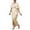 Beige, variant on Wdgfv Elegant Satin Maxi Dress for Women V Neck Wrap Waist Long Party Evening Gown Holiday Prom Casual Wear