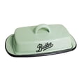 thumbnail image 2 of Ceramic Butter Plato Caja de almacenamiento de queso Gran capacidad Hogar con recipiente de tapa Restaurante para hornear para hornear, 2 of 8