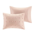 thumbnail image 4 of Home Essence Apartment Cotton Jacquard Pink 5-Piece Comforter Set, Twin/Twin XL, 4 of 12