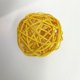 thumbnail image 4 of 10 bolas de mimbre de ratán decorativas para fiestas, manualidades y regalos. Amarillo, 4 of 8