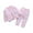 Hot Pink, variant on Odeerbi 2025 Newborn Baby Boy Girl Cute Print Flannel Multicolor Cardigan Flannel Suit