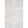 thumbnail image 2 of SAFAVIEH Cambridge Kimberly Geometric Wool Area Rug, Lavender/Ivory, 2'6" x 4', 2 of 7