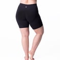 thumbnail image 4 of Rainbeau Curves Basic Compression Bike Short, Women's Plus Black 14/16, 4 of 4