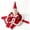 L, variant on Roiihwy Holiday Santa Figure Pet Outfit For Cats And Small Dogs, Red