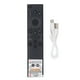 thumbnail image 2 of Control remoto de tv, control remoto de voz de tv conveniente con un ipo c solar ampliamamento compatible recargable para 01391a, 2 of 7