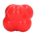 thumbnail image 3 of Reaction Ball, Rubber Bright Color Hex Reaction Trainer Ball for Basketball, Tennis and Other Competitive Sports, 3 of 7