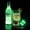 Green, variant on LED Coaster, 4 Pcs LED Sticker Lights, LED Bottle Lights Cup Holder Lights Car Coasters Light Up Coaster for Wine Liquor Bottle, Drinks Party, Bar Party