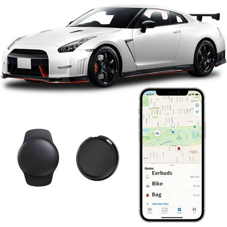 Car GPS Tracker Work with nd My (iOS Only) Mini Real Time ng Devices for Vehicles Hidden Magnetic Case Item nder Global Coverage for Kids Dogs Truck No Monthly Fee or Subscription Waterproof