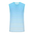 thumbnail image 5 of BiZtdJrK Mens Beach Tank Tops Summer Casual Sleeveless Muscle Shirts Fashion Gradient Graphic Tees Workout Fittness Undershirts, Light Blue, S, 5 of 6