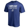 thumbnail image 2 of Men's Blue Tampa Bay Lightning Iconic Collection Fade Out T-Shirt, 2 of 3