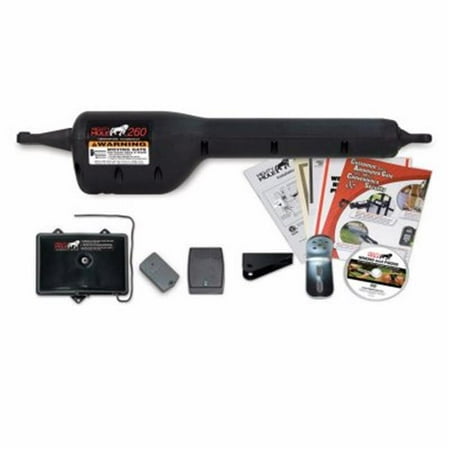 Mighty Mule Gate Lock - Mighty Mule MM260 Automatic Gate Opener for Light Duty Single Swing Gates Up to 12' Long or 300 lb