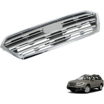 labwork Front Bumper Grill Grille Chrome Replacement for 2015 2016 2017 Outback Silver