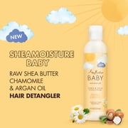 SheaMoisture Baby Hair Detangler For Curly Hair Raw Shea, Chamomile & Argan Oil Hair Care To Moisturize And Help Detangle Delicate Curls And Coils ,8 Fl oz