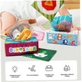 thumbnail image 3 of Ludolm Sensory Pull Along Toddler Infant Baby Tissue Box - Colorful Juggling Rainbow Dance Scarves for Kids Montessori Educational Manipulative Preschool Learning Toys – 5 Month 1-2-Year, 3 of 5