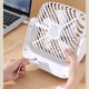 thumbnail image 4 of Electrodomésticos, Electrodomésticos de cocina, Hogar y cocina, Verano, Ventilador USB compacto, portátil y de larga duración, Mini ventilador de escritorio de plástico., 4 of 9