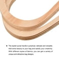 thumbnail image 5 of Uxcell 6" Wood Purse Handle D Shape Handbag Replacement for DIY Making 4Pack Light Brown, 5 of 6