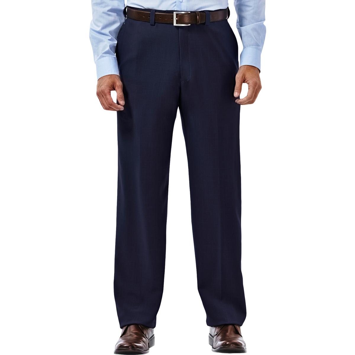 Nautica Mens Linen Blend Classic Fit 