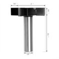 thumbnail image 4 of 1/2" Shank CNC Spoilboard Surfacing Router Bit Slab Flattening Router Bit Wood Milling Cutter Planing Tool Woodworking Tools, 4 of 6