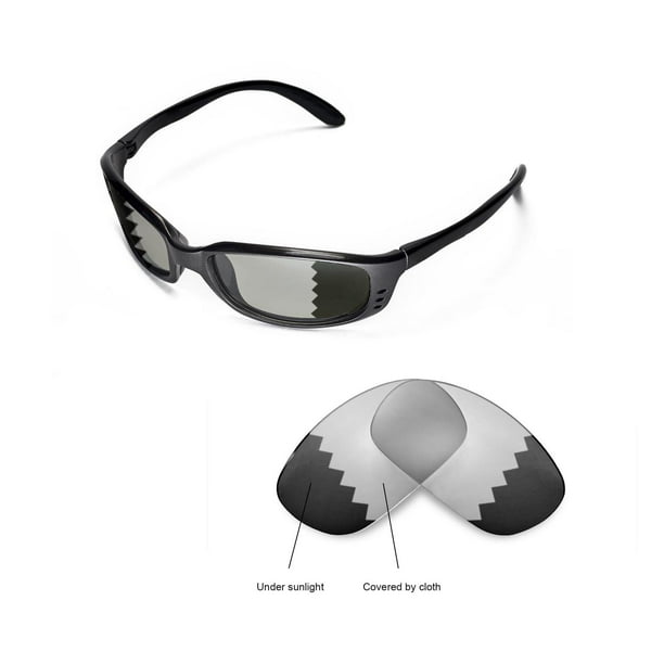 Walleva Walleva Transition/Photochromic Polarized Replacement Lenses for Costa Del Mar Brine