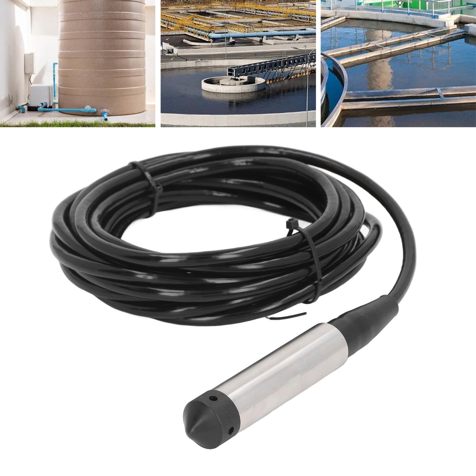 Transmetteur De Niveau D'eau Submersible 4-20mA - Sonde Acier Inox 304, étanche IP68 - Haute Précision Pour Réservoir, Puits, Cuve