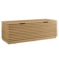 thumbnail image 2 of Modway Render Particleboard and Laminate Storage Bench in Oak, 2 of 8