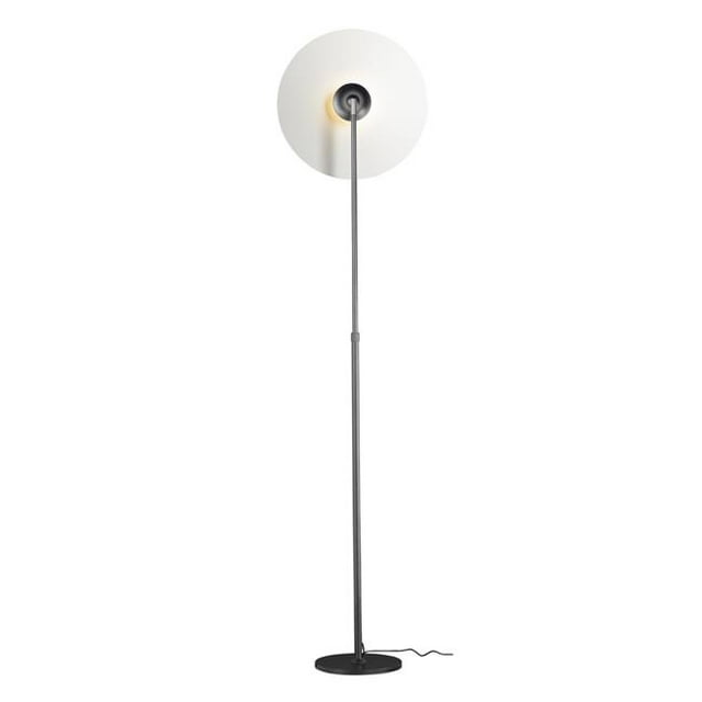 ET2 Lighting E21468-WTBK Radar LED 1-Light Floor Lamp - White & Black