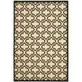 thumbnail image 2 of Safavieh Courtyard 7'10" X 10' Power Loomed Rug in Creme and Black, 2 of 2