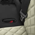 thumbnail image 4 of TLH Beige Rear Set Neoprene Custom Fit Seat Covers for 2020 - 2024 Tesla Model Y, 4 of 5