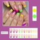 thumbnail image 1 of Uñas postizas, uñas postizas, regalos para mujeres que usan uñas postizas, puntas de uñas de colores, arte de uñas mediano y largo, puntas de uñas, parche para uñas, 1 of 5