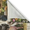 thumbnail image 2 of Ambesonne Rustic Kitchen Curtains, Vintage Rural Farmhouse Life, 55"x45", Earth Yellow and Multicolor, 2 of 3