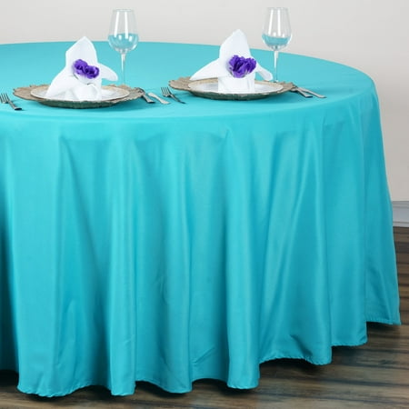 Balsacircle 120 Round Polyester Tablecloth For Party Wedding Balsacircle 120 Round Polyester Tablecloth For Party Wedding Reception Catering Dining Home Table Linens Com