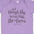 thumbnail image 4 of Inktastic Though She Be but Little Shakespeare Quote Boys or Girls Baby Bodysuit, 4 of 5